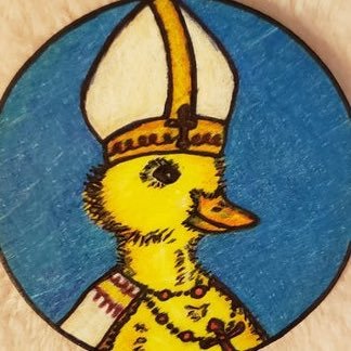 Twitter account of the camel Aunt Dot rode to high mass. Anglo-Catholic. Actually a duck bishop. Pronouns: N/A; please do not refer to me at all.