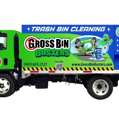 Residential and commercial trash can and dumpster cleaning business in the DMV area!  Who are you gonna call...when Your trash can is dirty?  Gross Bin Busters!