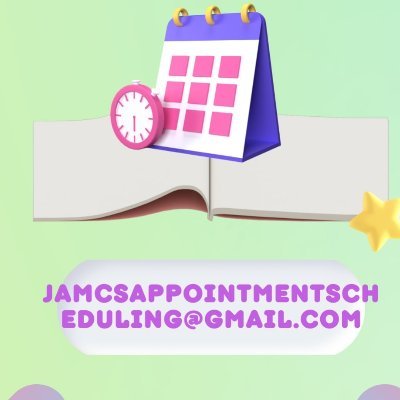 schedulerjamc's profile picture. freelancer/appointment scheduler