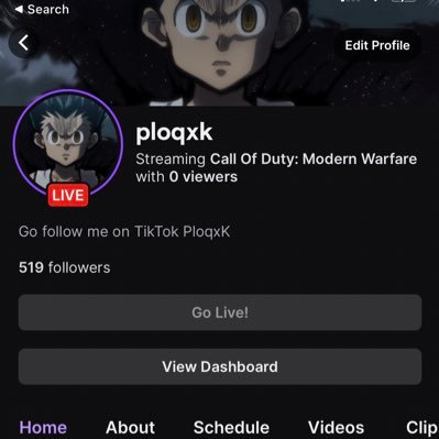 PloqxK's profile picture. go follow my twitch