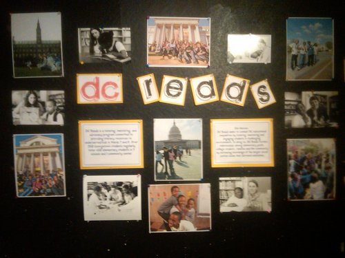 DCReadsGU's profile picture. DC Reads is a tutoring, mentoring, and advocacy program committed to providing literacy resources to kids in Wards 7 and 8.