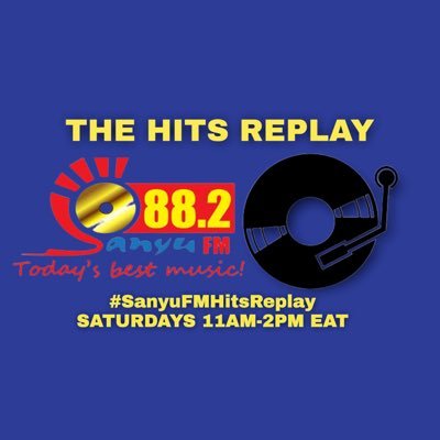 An 80’s, 00’s & 10’s 🎵DNA. Catch Super DJs; Cacie| StarBoy & Clive from 11AM every Saturday #SanyuFMHitsReplay