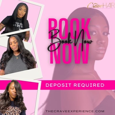 Top-quality 100% unprocessed hair extensions & top-quality hair services to follow. Offering Custom Wig Units & Installs! 🛍SHOP or 🖥BOOK with link👇