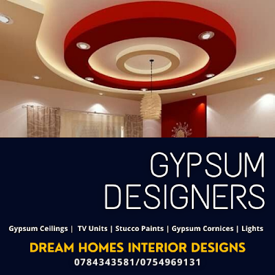 We design and  install gypsum ceilings. Visit our pricing page  https://t.co/43JVdOwQ0S  or call 0775725074