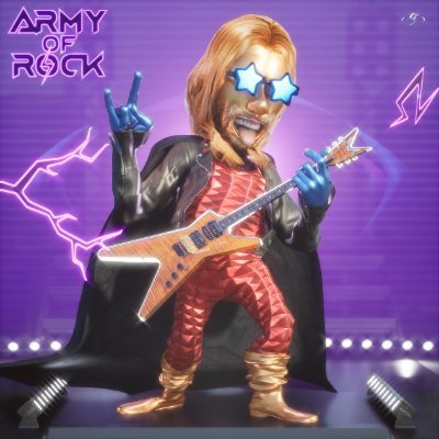 Stylish metallic posing army of rockers ready to rock the Solana stage! Emmy Award winning creative team! Available on Solsea! Floor : 0.1 sol.