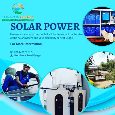 Corazon Energy offers solar water heating, solar PV back-up and solar PV grid-tied rooftop solutions for residential, and commercial and industrial customers.