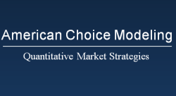 Am_Choice_Model's profile picture. American Choice Modeling. We provide efficient, customized and highly detailed quantitative modeling for consulting, advertising and market research firms.