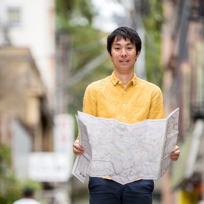 今和泉隆行／現実的な架空の現実を都市地図で描く、空想地図作家 →https://t.co/DtygZhipTu 「地図感覚」＆「空想地図帳」 ／ 地図や都市のつかみやすい形を作る地理情報の編集＆デザイン＆講師 →https://t.co/1EIfXlAZKm ／ ※持病：式典アレルギー