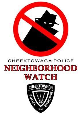 This is the Twitter account for the Town of Cheektowaga's Neighborhood Watch Program. We post news that is interesting to the group.