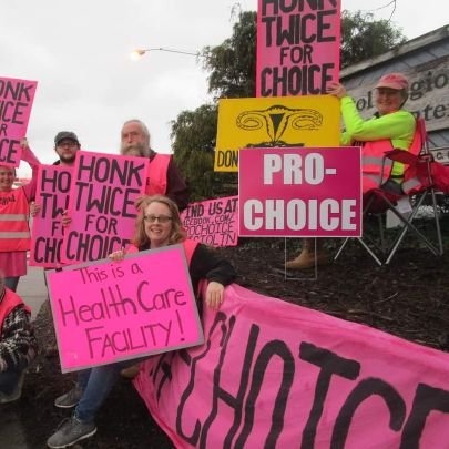 Reproductive justice activists in Bristol TN - VA