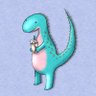 Scutello_saurus's profile picture. スクテロサウルスです。恐竜や古生物を中心に絵を描いています。顔彩、水彩色鉛筆、鉛筆、クーピーを使っています。11/25(火)まで、名古屋のギャラリーカルダリオ様の企画展「-ism」に出展しています。