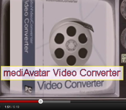 mediAvatar is a professional developer of multimedia software for PC and Mac offering Video/Audio/DVD converters for digital devices...