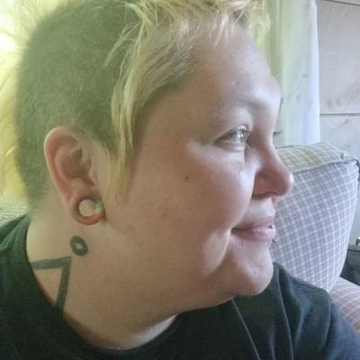 Nonbinary (THEY/THEM). Autistic. Romani. Abenaki. ENM. Flirt. SciNerd. Parent. Artist. Antifascist. Nazi punching grumpy bear. Enthusiastic cuddle bug.