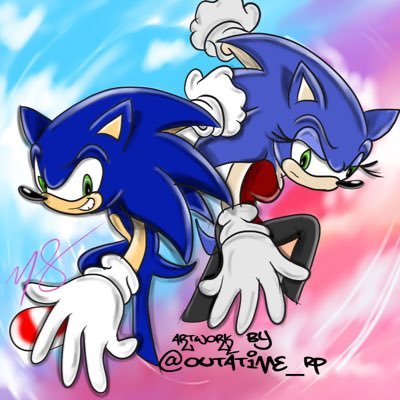 I'm Sonic! I'll do anything to protect my friends. ((RP, 21+ minors and real life accounts DNI parody, can be male or female)