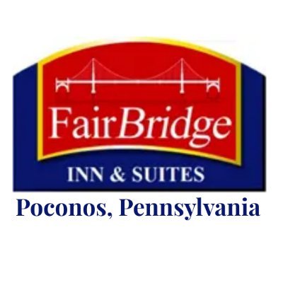 Relaxing FairBridge Inn & Suites Poconos off I-80 close hiking at Delaware Water Gap National Recreation Area.