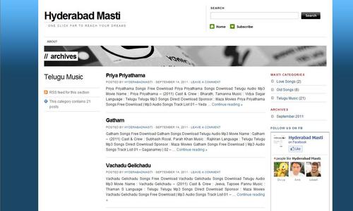 Hi friends this website is dedicated for  ‘Music Lovers’. I think every body enjoying music in this world.
