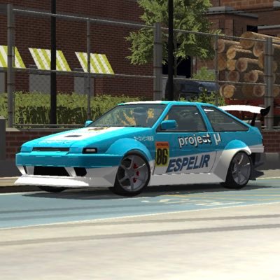 Carparking垢(と言いつつ最近やってない) 主にスーパーGT車両の再現してました たまに車の絵描いてます (Instaにだけ載せてます)