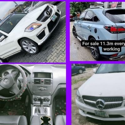 DEV_BBM_CARS_NG, we deal on all kind of cars.Clean, Engine and Gear Box perfect.
New and Nigeria use.
1st Location=Owerri
2nd location= Delta
DM to buy.