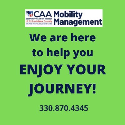 The MOBILITY MANAGER ROLE is to meet the various individual needs of the riding public and to be their advocate in creating transportation solutions.