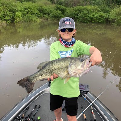 Young Bass Fisherman