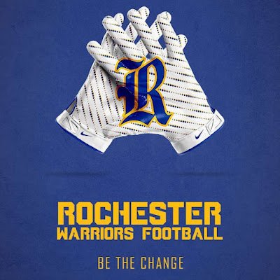 The question isn’t who is going to let me; it’s who is going to stop me. Rochester High School Football | OT/OG | #74 | 3.5 GPA | 6'3