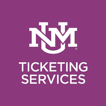 Official ticket vendor for arts events on the UNM campus including: Popejoy Hall, Rodey Theatre, the X, Keller Hall and the Elizabeth Waters Center for Dance.