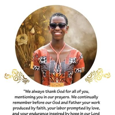 marthainn88's profile picture. Disciplemaker of Jesus Christ-The Navigators Uganda @UCU-Mukono. 
Precious, Honored & Loved! Isaiah 43⁴