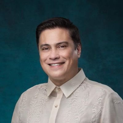 Senator of the Philippines. Takes pride for being the husband to lovely Audrey and a loving father to Ma. Adriana, Juanmi and Santi.