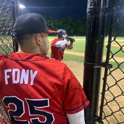 Representing the FDNY on the baseball field and having fun doing it.