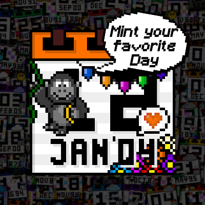 The cutest Pixel Art Calendar on the Blockchain!
Mint your favorite Day on https://t.co/s5U14HBuzd🎉
⛵https://t.co/tcw23gFEfd
🎮https://t.co/VbAdofXjxs