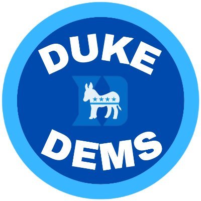 Duke University chapter of @collegedems Supporting Democrats on campus and in our community, advocating for progressive values, and #keepingdukeblue 🗳