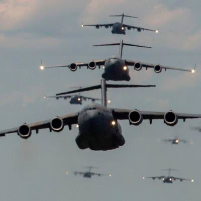 Mil or Civ cargo aircraft and their interesting loads.