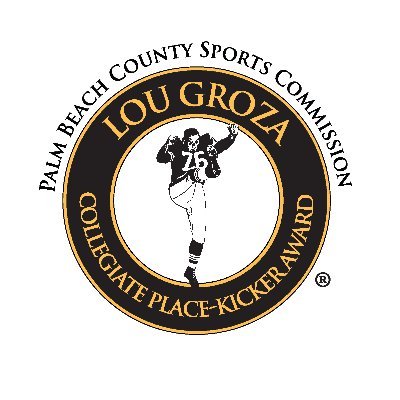 The Lou Groza Award is given annually to college football's top place-kicker by @pbsportsfl and presented by the Orange Bowl.