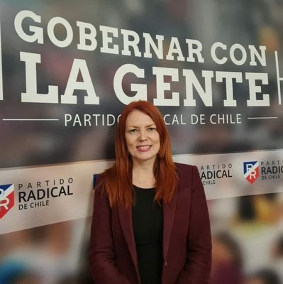 Secretaria General del @pradicalcl                              Feminista y Regionalista.