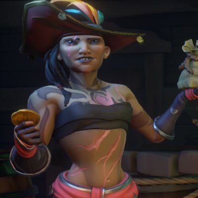 I am NukaSpider, I play Sea of Thieves mainly and am the captain aboard the Cursed Bandit. Join my Twitch sometime (@NukaSpider)!
