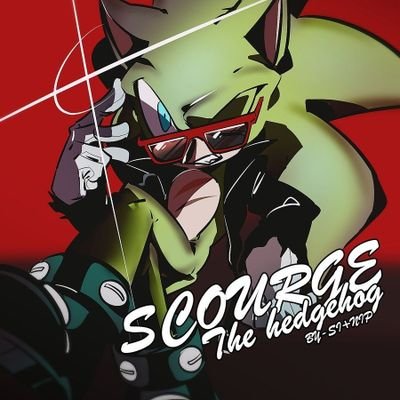 ''Heros are so overrated. Take a walk on the bad side, baby''
Scourge The Hedgehog 18+
minors DNI parody