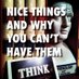 Nice Things and Why You Can't Have Them (@NiceThingsBen) Twitter profile photo