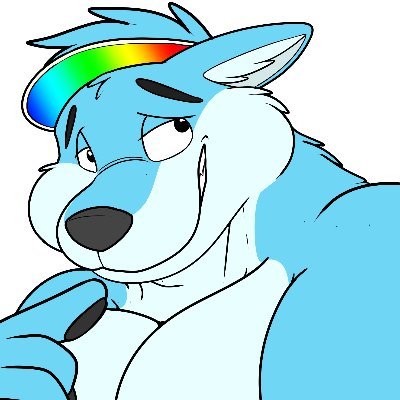 Just a blue wolf here to enjoy stuff