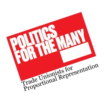 The trade union campaign for real democracy, through proportional representation and political reform. Backed by trade unionists across the country. #FBPR