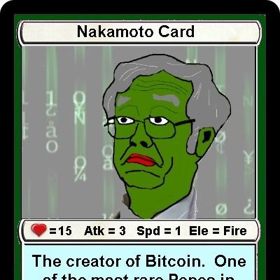 NAKAMOTO CARD TO $1,000,000