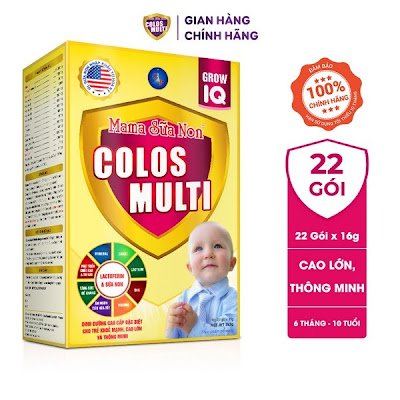 Sữa non Colos Multi Grow IQ Việt Nam phát triển trí tuệ
Đ/c: 22/134 Lê Trọng Tấn, Thanh Xuân, HN
Hotline: 18001716
MST: 0109132981
https://t.co/cSKvi6wRCx