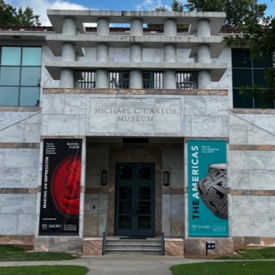 People + art + ideas + the past + the present = making connections on the campus of Emory University 🔍📚💡 #carlosmuseum