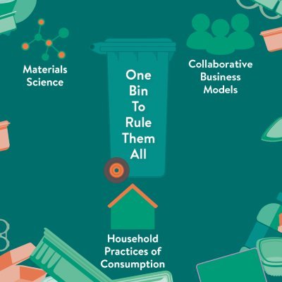 'One Bin To Rule Them All' - an interdisciplinary research project @OfficialUoM, helping to bring about a more circular economy for waste plastics.