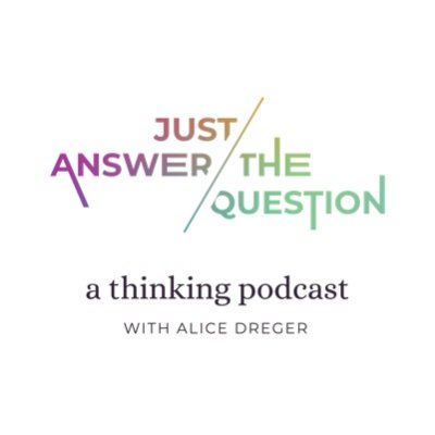 A thinking podcast with Alice Dreger.
Created and hosted by @alicedreger and produced by @michaelteager.
A place to reflect and unplug from the news cycle.