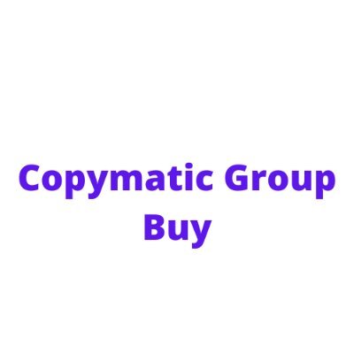 Copymatic Group Buy
@GroupbuySEO250 @Toolszaptool @seotoolseid @groupbuyexpert @Seotoolstraffic