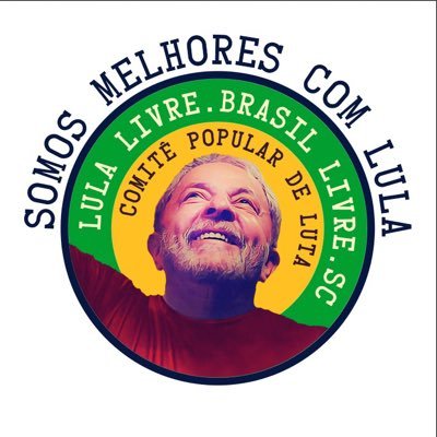 comite_lula's profile picture. Comitê Lula Livre Brasil Livre Santa Catarina