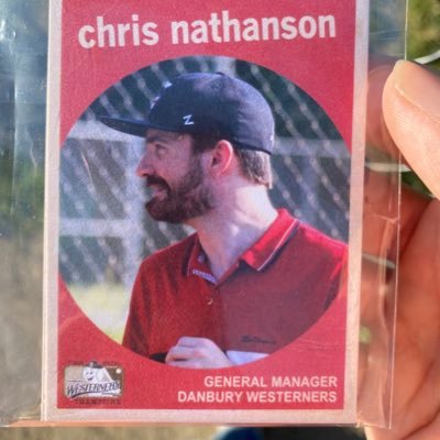 General Manager, Danbury Westerners, summer baseball, NECBL. 2021 NECBL Champions. Proud alum: St. John’s U & Franklin Pierce U christopher.nathanson@gmail.com