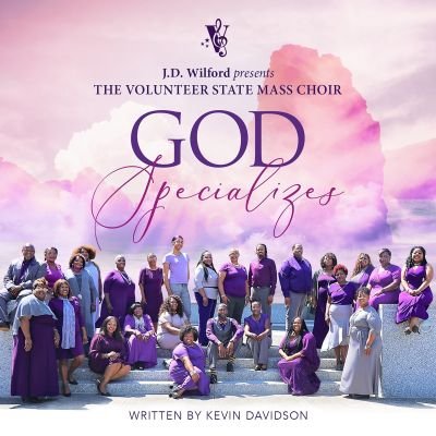 The Volunteer State Mass Choir consists of membership of the state of Tenn and southern Ky please support our new single #God Specializes