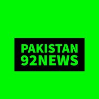 pakistan 92news(@92newspakistan2) 's Twitter Profile Photo