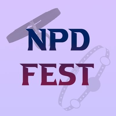 npdfest's profile picture. a multifandom D/s fest with a twist | 🔞 | following event mods | graphics by @Bez_Avady